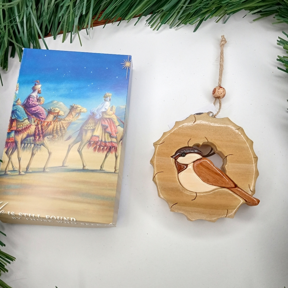Hand Crafted Wood Ornament